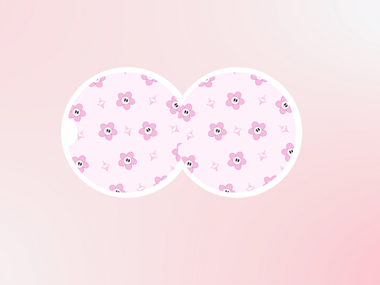 Pink Glow | Car Coaster